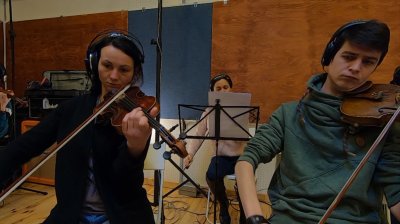 Музиканти от Софийската филхармония записаха струнната секция на българската песен за Евровизия