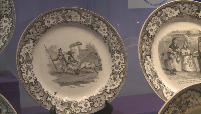 Порцеланови чинии показват историята на Великото херцогство Люксембург