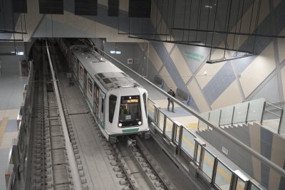 Пускат новата линия на метрото до 30 август (СНИМКИ)