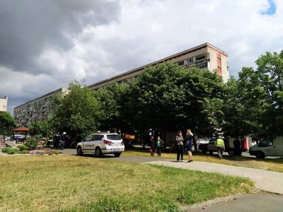 Пожар в жилищен блок в Бургас, няма пострадали