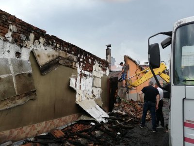 Жена пострада при пожар в Бобошево