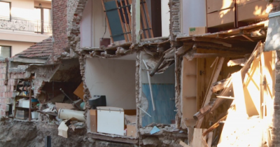 Има задържан заради инцидента със срутената къща в Пловдив
