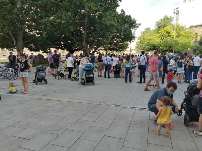 Протест срещу недостига на места в ясли и градини в София