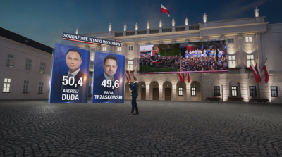 Малка преднина на Дуда на балотажа на президентските избори в Полша