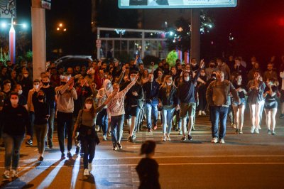 Поредна нощ на протести в Беларус