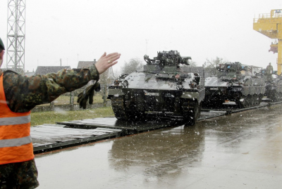 Американски танкове влязоха в Литва