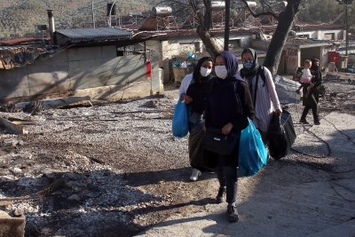 След пожара в лагера на Лесбос: България не е получавала молба за приемане на бежанци