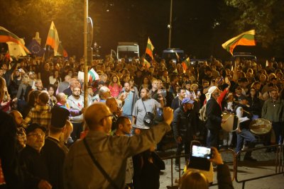 87-а вечер на протести в София: Недоволни се събраха за "Велико народно въстание" 4