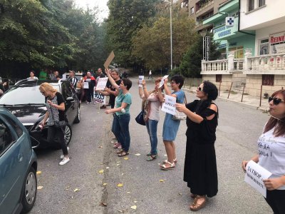 Протест срещу мръсния въздух в Нова Загора