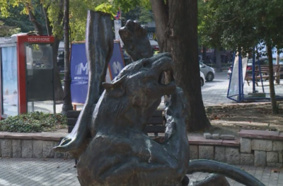 Задържаха мъжа, задигнал статуята на Диана във Варна