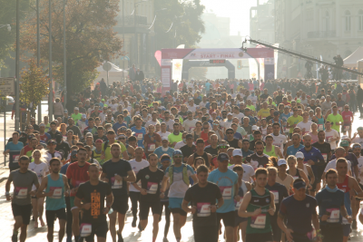 Мароканци си поделиха победата в Софийския маратон с рекорд на трасето