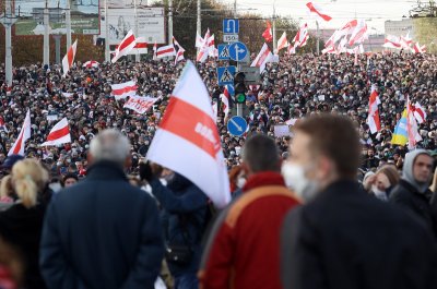 Над 200 ареста на пореден протест в беларуската столица Минск