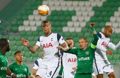 Лудогорец загуби с 1:3 от Тотнъм