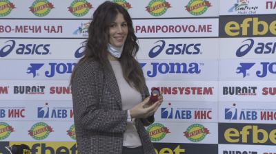 Цветана Пиронкова със "Златна България" за Спортист №1 на септември