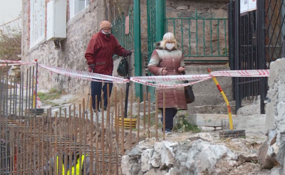 Свлачище в Асеновград разруши улица и стигна до прага на къщите