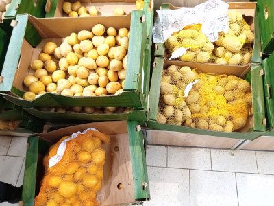 БАБХ: Няма измама с произхода на картофи в големи вериги и борсата на едро в София