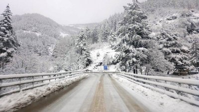 България побеля от януарския сняг (Снимки)