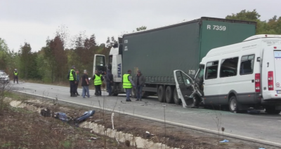 Шофьорът от тежката катастрофа на ГКПП "Лесово" може да получи 20 години затвор