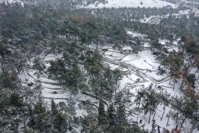 Фронтът Медея донесе сняг и силен вятър в Гърция