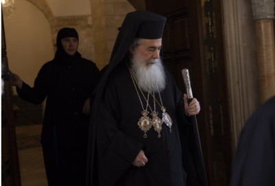 Йерусалимският патриарх благослови България