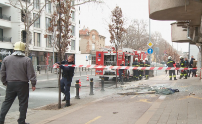 Пожар горя в апартамент в центъра на Пловдив