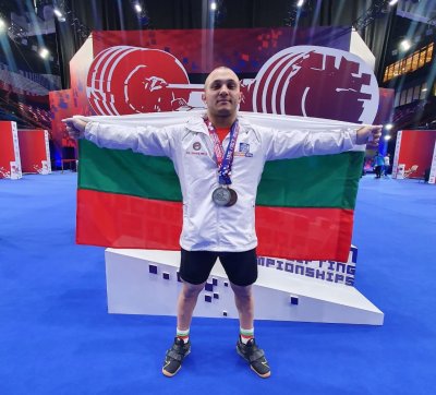 Български дебютант с бронз на Европейското по щанги в Москва