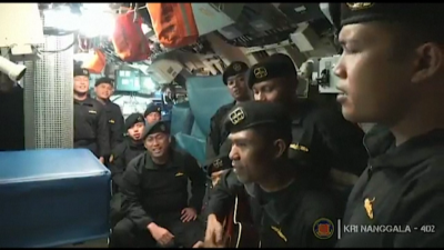 Прощално послание на екипажа на потъналата индонезийска подводница
