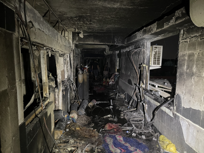 Експлозия и пожар в болница в Ирак, загинали са над 20 души