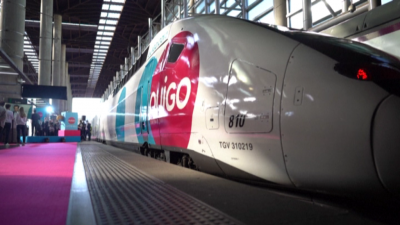Френските железници пускат високоскоростен влак между Мадрид и Барселона