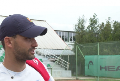 Най добрият български тенисист Григор Димитров посети за кратко родно Хасково