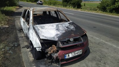Тежко е състоянието на момиченцето, пострадало в пожар в автомобил край Бургас
