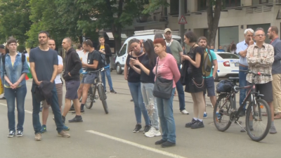 Протест пред Съдебната палата в София
