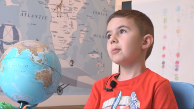 6-годишно момче от Велико Търново знае всички столици по света