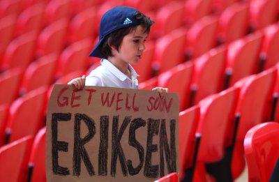 Ериксен е изпратил оптимистично послание към съотборниците си