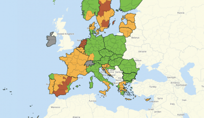 България вече е в зелената зона на Ковид картата на Европа