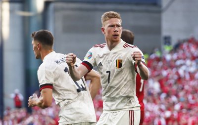 Белгия е 1/8-финалист на Евро 2020 след обрат над Дания