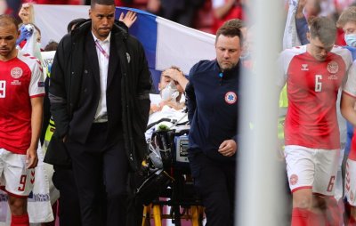 Загубилият вчера съзнание датски футболист Кристиан Ериксен е в съзнание