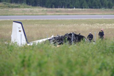 Самолет се разби над Швеция, има жертви
