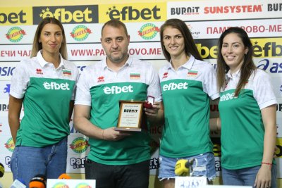 Волейболистките на България спечелиха приза за отбор на месеца
