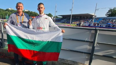 Лекоатлетът Димитър Ташев със сребро от Европейското за юноши