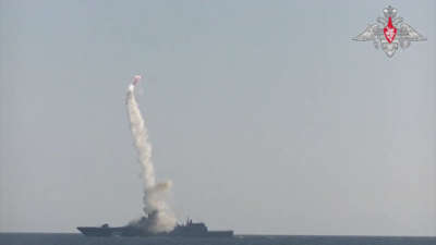 Русия извърши успешно изпитание на свръхзвукова ракета
