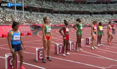 Инна Ефтимова не успя да стигне полуфиналите на 100 метра