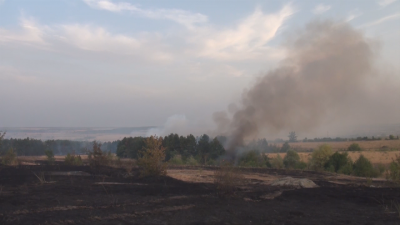 Локализирани са пожарите в Хисарско, продължава борбата с огъня край село Петрово
