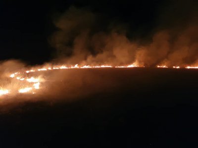 Овладян е големият пожар в Беренде който заплашваше да се