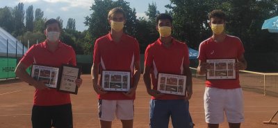 Тенисистите на България до 18 г. триумфираха с титлата на Европейската отборна купа в Киев