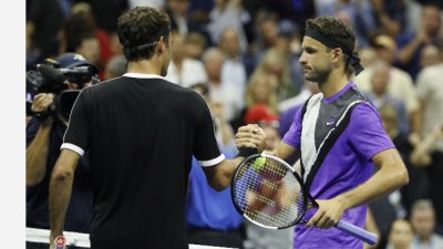 Григор към Федерер: Моля те, преди да се откажеш, да изиграем мач на двойки