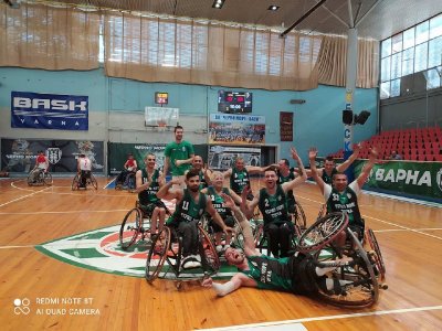 Черно море Тича спечели международен турнир по баскетбол на колички във Варна