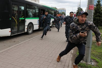 Във военно поделение в Южен Казахстан избухна пожар близо до