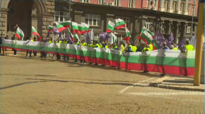 Днес се провежда пореден протест на работници от Автомагистрали