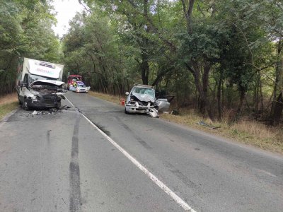 Тежка катастрофа затвори главния път между Бургас и Приморско Инцидентът